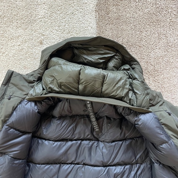 Lululemon Pinnacle Warmth Jacket – Dark Olive, M | Excellent Used Condition - Picture 12 of 16